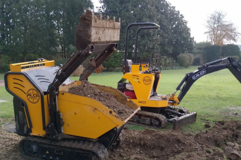 Chantier Mini Dumper et Mini Pelle Chantier Mini Dumper et Mini Pelle