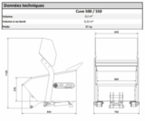 Fiche technique cuve TC 500/550