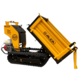 Mini Dumper avec pateau et ridelles à charnières et amovibles 2